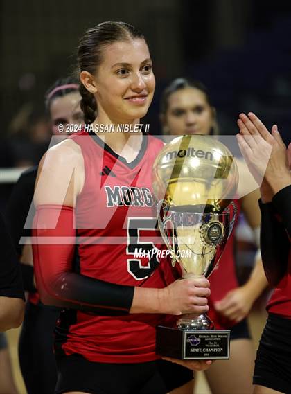 Thumbnail 2 in Morgan County vs. Savannah Arts Academy (GHSA 2A State Final) photogallery.