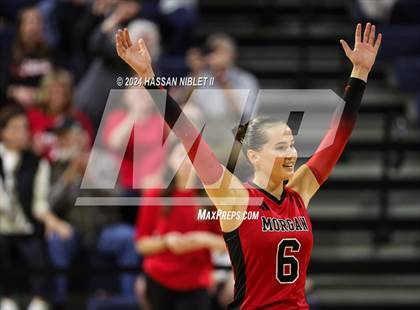 Thumbnail 3 in Morgan County vs. Savannah Arts Academy (GHSA 2A State Final) photogallery.