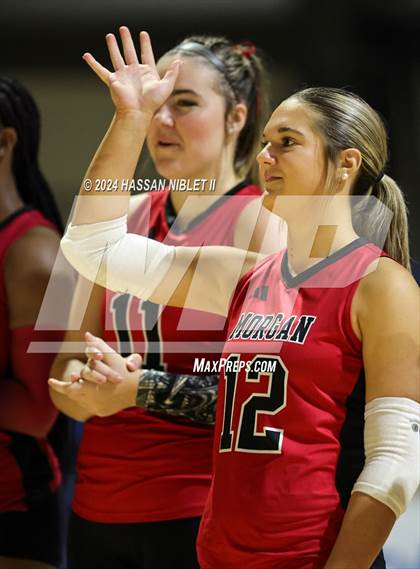 Thumbnail 2 in Morgan County vs. Savannah Arts Academy (GHSA 2A State Final) photogallery.