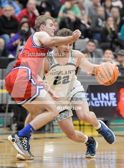 Thumbnail 2 in Mountain View vs Highland (AIA 6A Semifinal) photogallery.