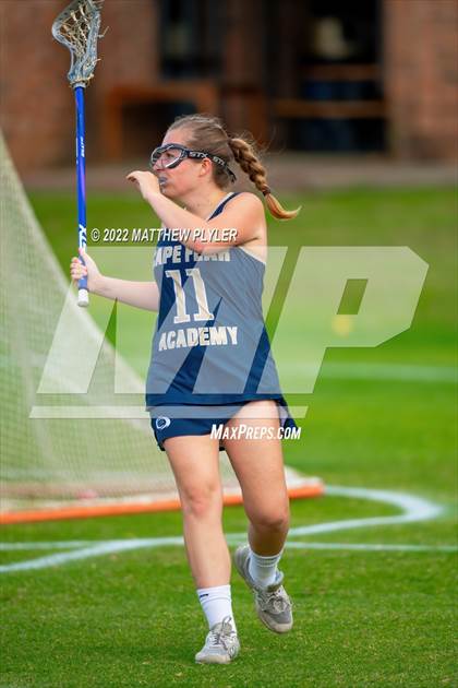 Thumbnail 1 in Cape Fear Christian Academy vs Fayetteville Academy (NCISAA DII - First Round) photogallery.