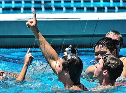 Thumbnail 2 in CIF SS D2 Boys Swimming Championships photogallery.