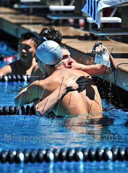 Thumbnail 3 in CIF SS D2 Boys Swimming Championships photogallery.