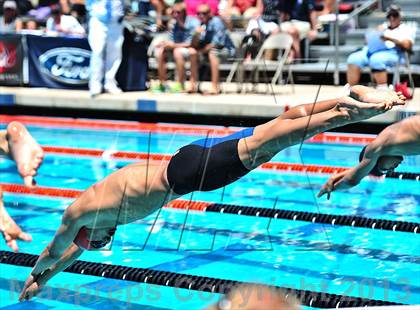 Thumbnail 1 in CIF SS D2 Boys Swimming Championships photogallery.