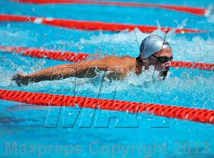 Thumbnail 2 in CIF SS D2 Boys Swimming Championships photogallery.