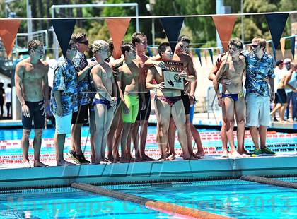Thumbnail 2 in CIF SS D2 Boys Swimming Championships photogallery.