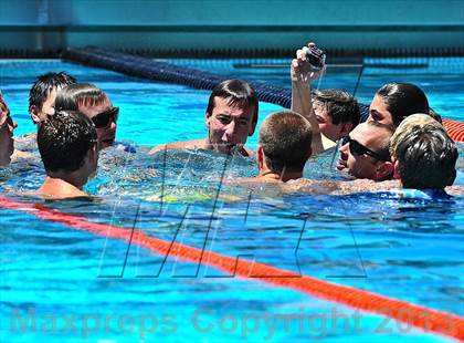 Thumbnail 2 in CIF SS D2 Boys Swimming Championships photogallery.