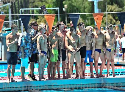 Thumbnail 1 in CIF SS D2 Boys Swimming Championships photogallery.