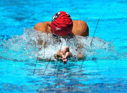 Thumbnail 2 in CIF SS D2 Boys Swimming Championships photogallery.