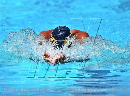 Thumbnail 2 in CIF SS D2 Boys Swimming Championships photogallery.