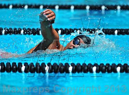 Thumbnail 3 in CIF SS D2 Boys Swimming Championships photogallery.