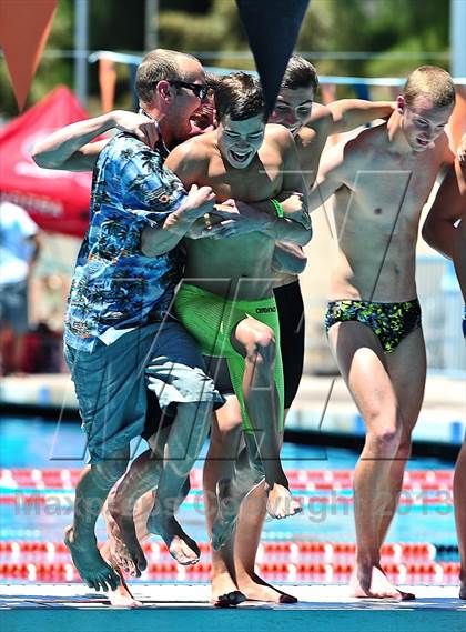 Thumbnail 1 in CIF SS D2 Boys Swimming Championships photogallery.