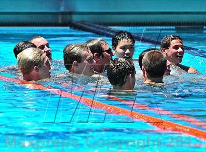Thumbnail 3 in CIF SS D2 Boys Swimming Championships photogallery.