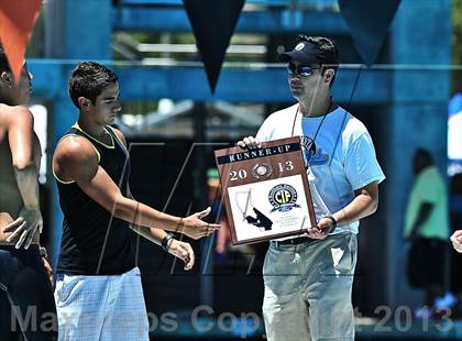 Thumbnail 3 in CIF SS D2 Boys Swimming Championships photogallery.