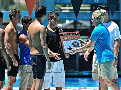 Thumbnail 2 in CIF SS D2 Boys Swimming Championships photogallery.