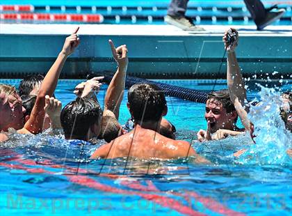 Thumbnail 3 in CIF SS D2 Boys Swimming Championships photogallery.