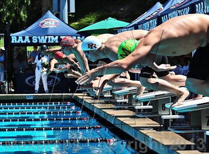 Thumbnail 3 in CIF SS D2 Boys Swimming Championships photogallery.
