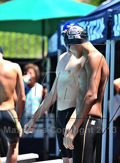 Thumbnail 3 in CIF SS D2 Boys Swimming Championships photogallery.