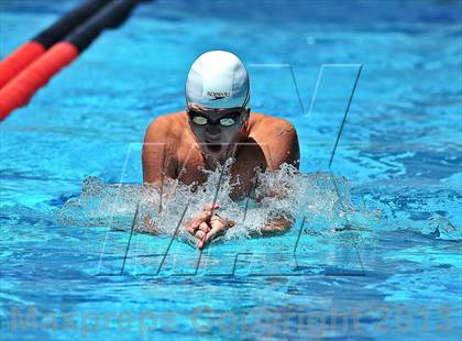 Thumbnail 1 in CIF SS D2 Boys Swimming Championships photogallery.