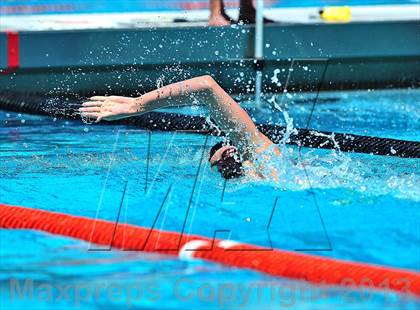 Thumbnail 3 in CIF SS D2 Boys Swimming Championships photogallery.