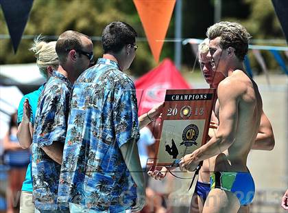 Thumbnail 2 in CIF SS D2 Boys Swimming Championships photogallery.