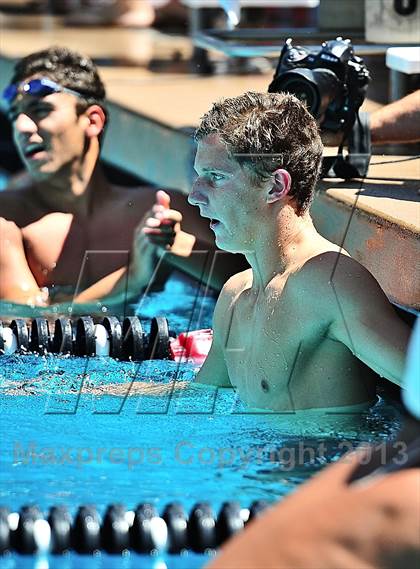 Thumbnail 3 in CIF SS D2 Boys Swimming Championships photogallery.