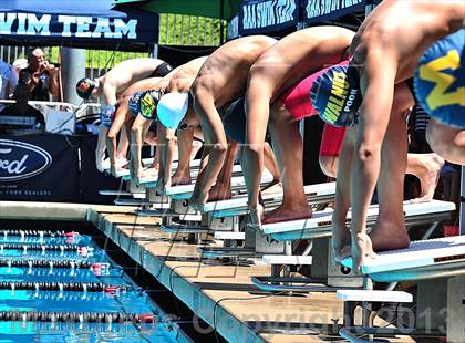 Thumbnail 2 in CIF SS D2 Boys Swimming Championships photogallery.