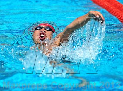 Thumbnail 2 in CIF SS D2 Boys Swimming Championships photogallery.