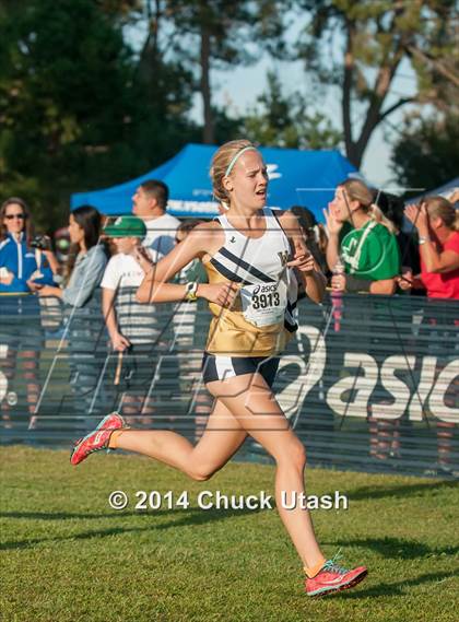 Thumbnail 3 in Clovis Invitational Division 1 5K Varsity Girls Race photogallery.