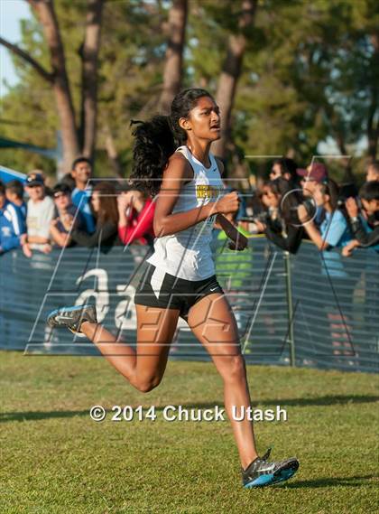 Thumbnail 1 in Clovis Invitational Division 1 5K Varsity Girls Race photogallery.