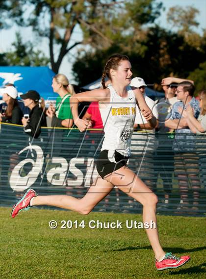 Thumbnail 1 in Clovis Invitational Division 1 5K Varsity Girls Race photogallery.