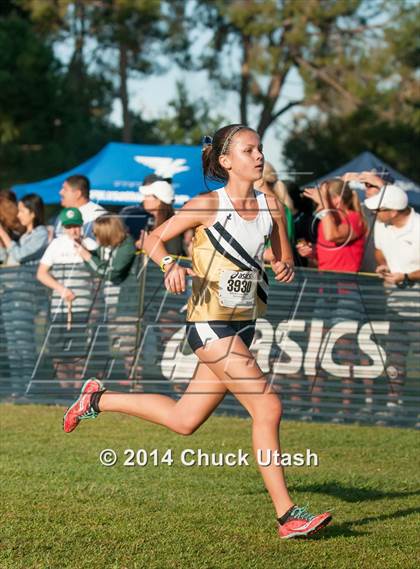 Thumbnail 3 in Clovis Invitational Division 1 5K Varsity Girls Race photogallery.