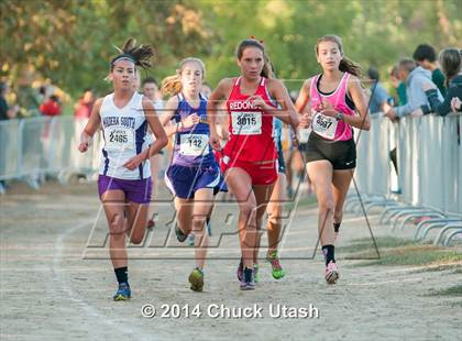Thumbnail 1 in Clovis Invitational Division 1 5K Varsity Girls Race photogallery.