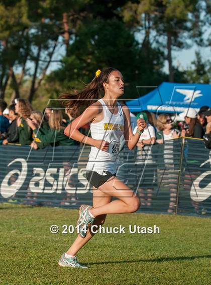 Thumbnail 1 in Clovis Invitational Division 1 5K Varsity Girls Race photogallery.