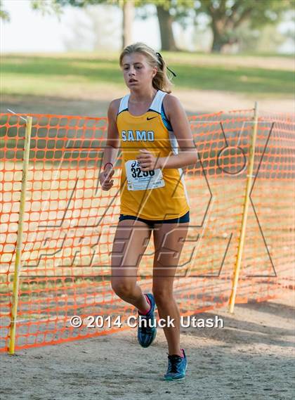 Thumbnail 1 in Clovis Invitational Division 1 5K Varsity Girls Race photogallery.