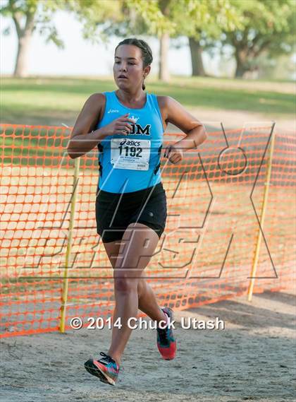 Thumbnail 3 in Clovis Invitational Division 1 5K Varsity Girls Race photogallery.