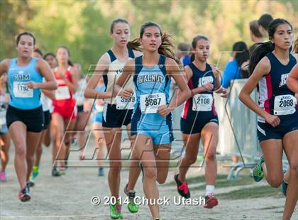 Thumbnail 3 in Clovis Invitational Division 1 5K Varsity Girls Race photogallery.