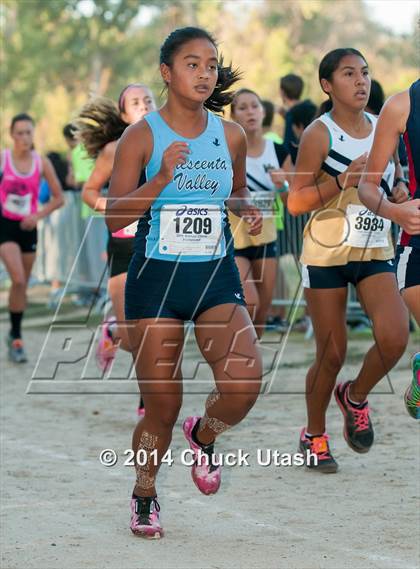 Thumbnail 1 in Clovis Invitational Division 1 5K Varsity Girls Race photogallery.