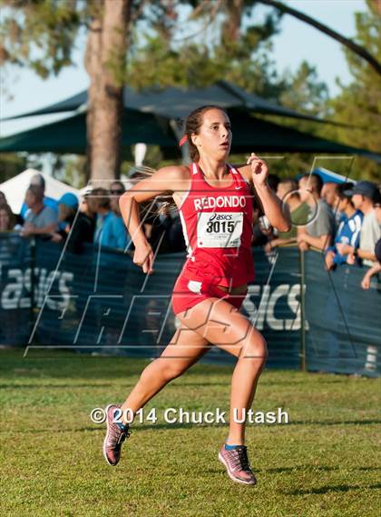 Thumbnail 1 in Clovis Invitational Division 1 5K Varsity Girls Race photogallery.