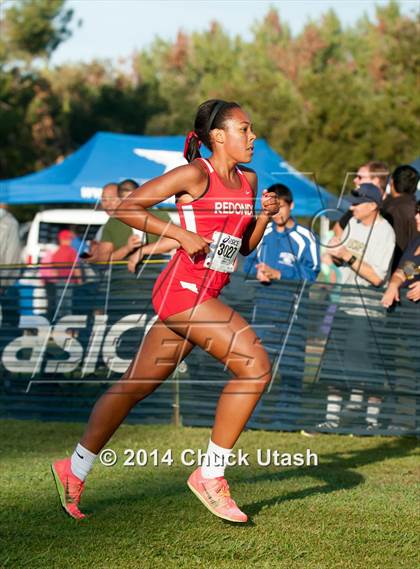 Thumbnail 3 in Clovis Invitational Division 1 5K Varsity Girls Race photogallery.