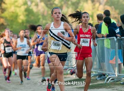 Thumbnail 1 in Clovis Invitational Division 1 5K Varsity Girls Race photogallery.