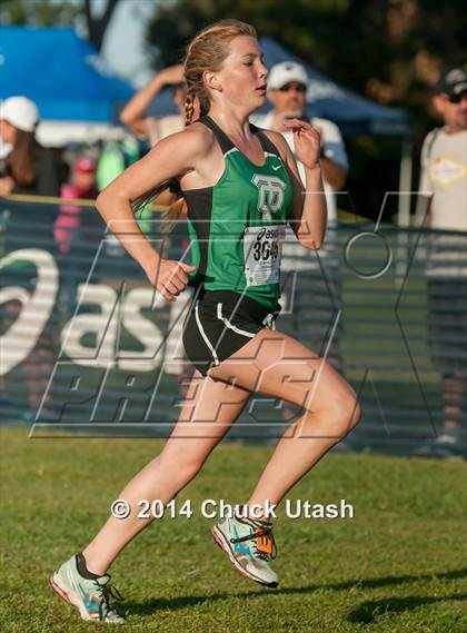 Thumbnail 3 in Clovis Invitational Division 1 5K Varsity Girls Race photogallery.
