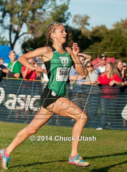 Thumbnail 3 in Clovis Invitational Division 1 5K Varsity Girls Race photogallery.