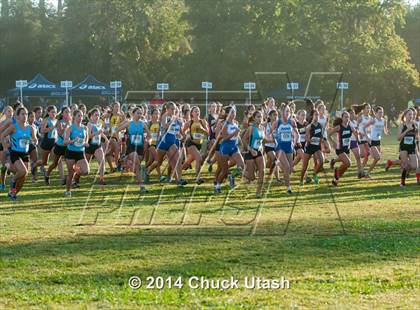Thumbnail 1 in Clovis Invitational Division 1 5K Varsity Girls Race photogallery.