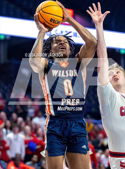 Thumbnail 3 in Wilson Prep @ Corvian Community (NCHSAA 1A Final) photogallery.