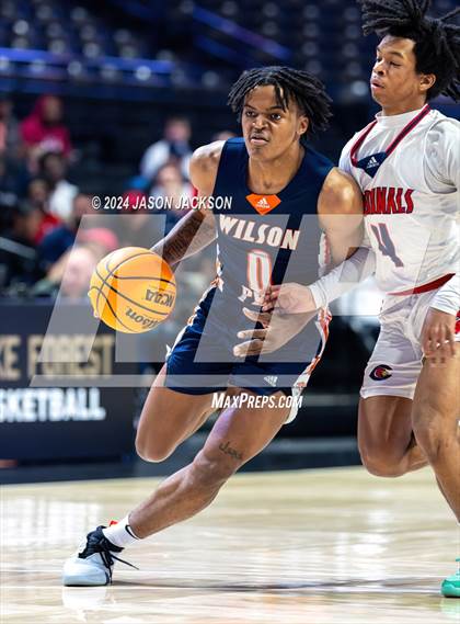 Thumbnail 2 in Wilson Prep @ Corvian Community (NCHSAA 1A Final) photogallery.