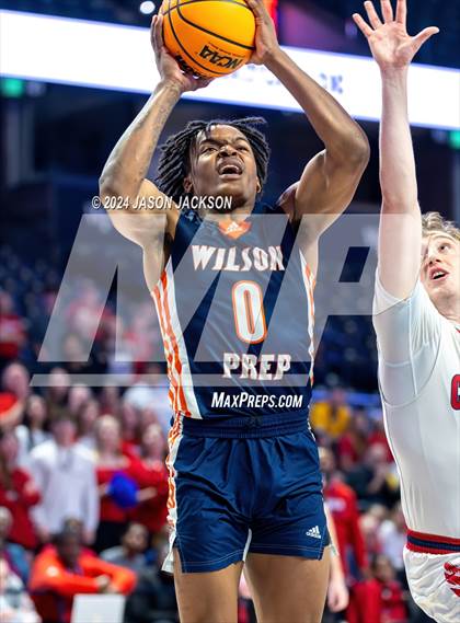 Thumbnail 2 in Wilson Prep @ Corvian Community (NCHSAA 1A Final) photogallery.