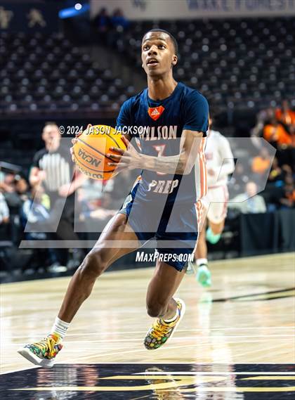 Thumbnail 2 in Wilson Prep @ Corvian Community (NCHSAA 1A Final) photogallery.