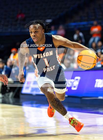 Thumbnail 2 in Wilson Prep @ Corvian Community (NCHSAA 1A Final) photogallery.