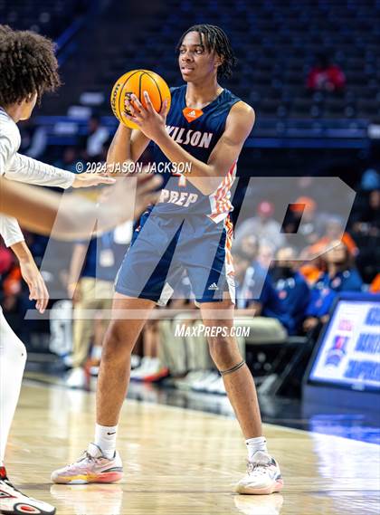 Thumbnail 2 in Wilson Prep @ Corvian Community (NCHSAA 1A Final) photogallery.